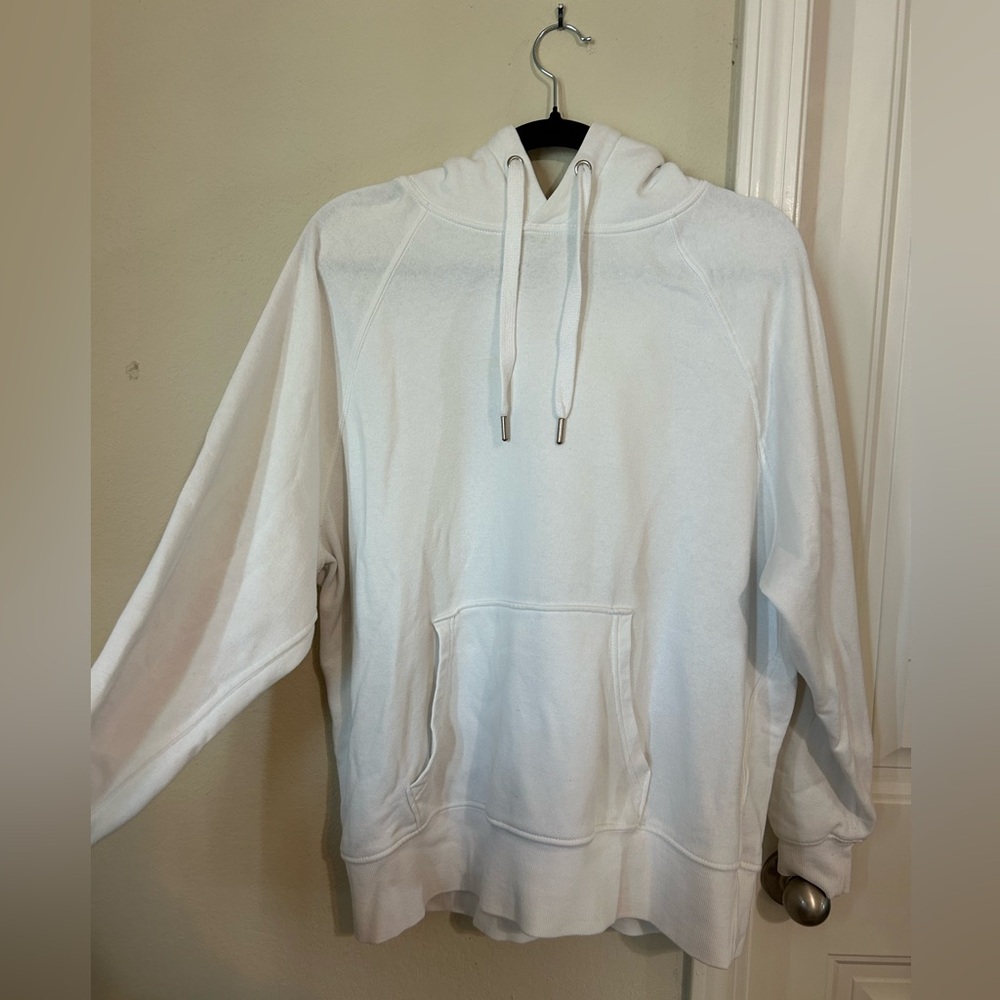 H&M Unisex White Hoodie